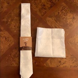 White Tie & Pocket Square